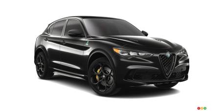 The new Alfa Romeo Stelvio Quadrifoglio Carbon Edition