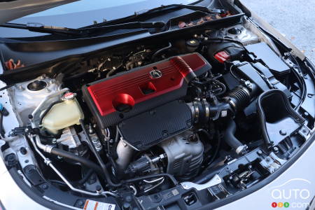 Engine of the 2024 Acura Integra Type S