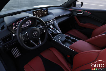 Interior of 2024 Acura TLX Type S