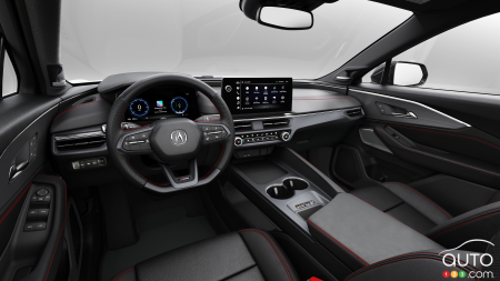 Interior of 2024 Acura ZDX