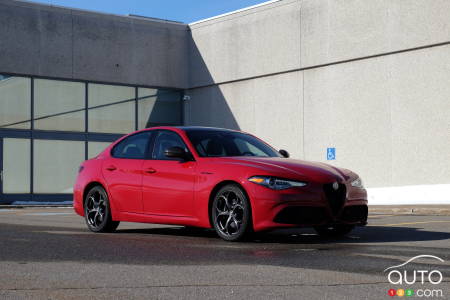 Exterior design of 2023 Alfa Romeo Giulia Estrema