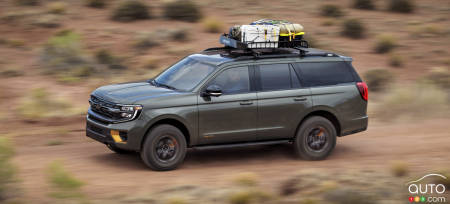 2025 Ford Expedition Tremor, in profile