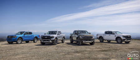 La gamme de Ford Ranger 2023/24