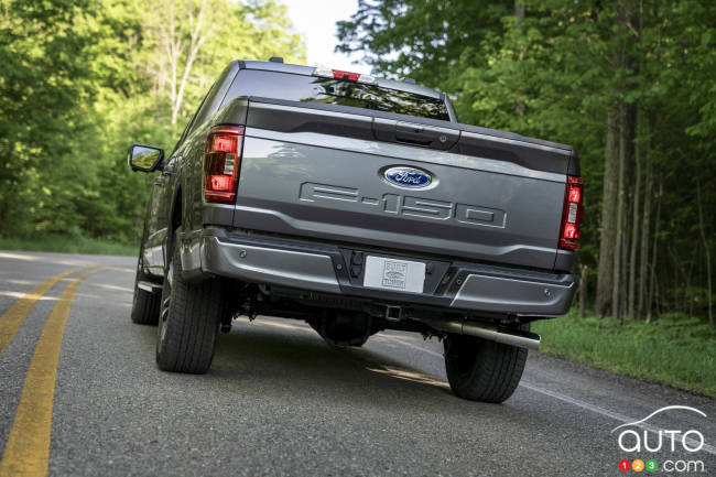 2021 Ford F-150, rear