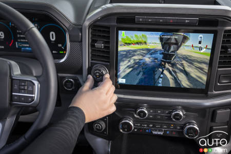 2021 Ford F-150, multimedia screen