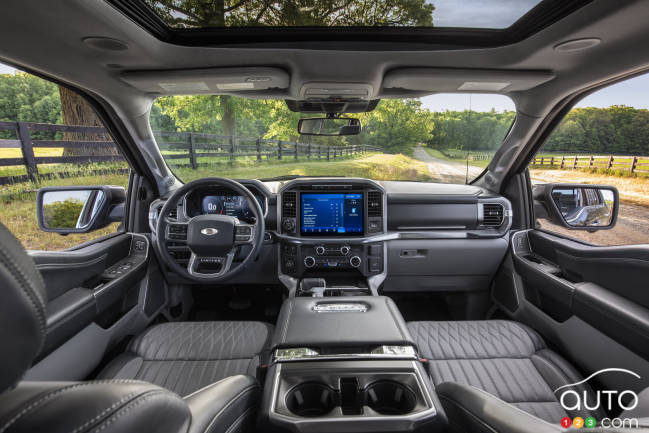 2021 Ford F-150, interior