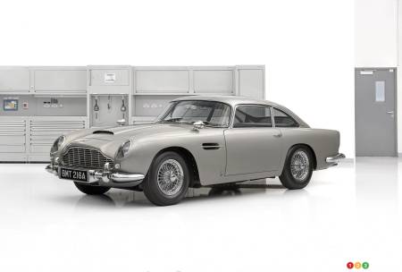Aston Martin DB5 - Exterior design