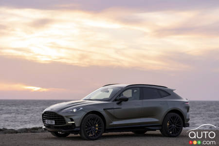 L'Aston Martin DBX 707 2023, au repos