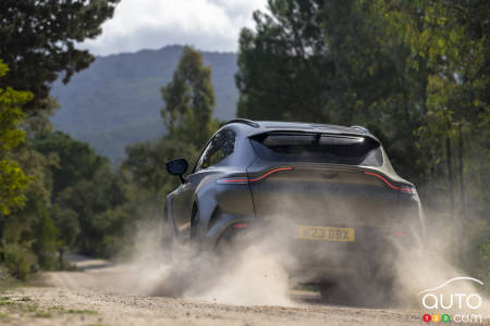 2023 Aston Martin DBX 707, rear