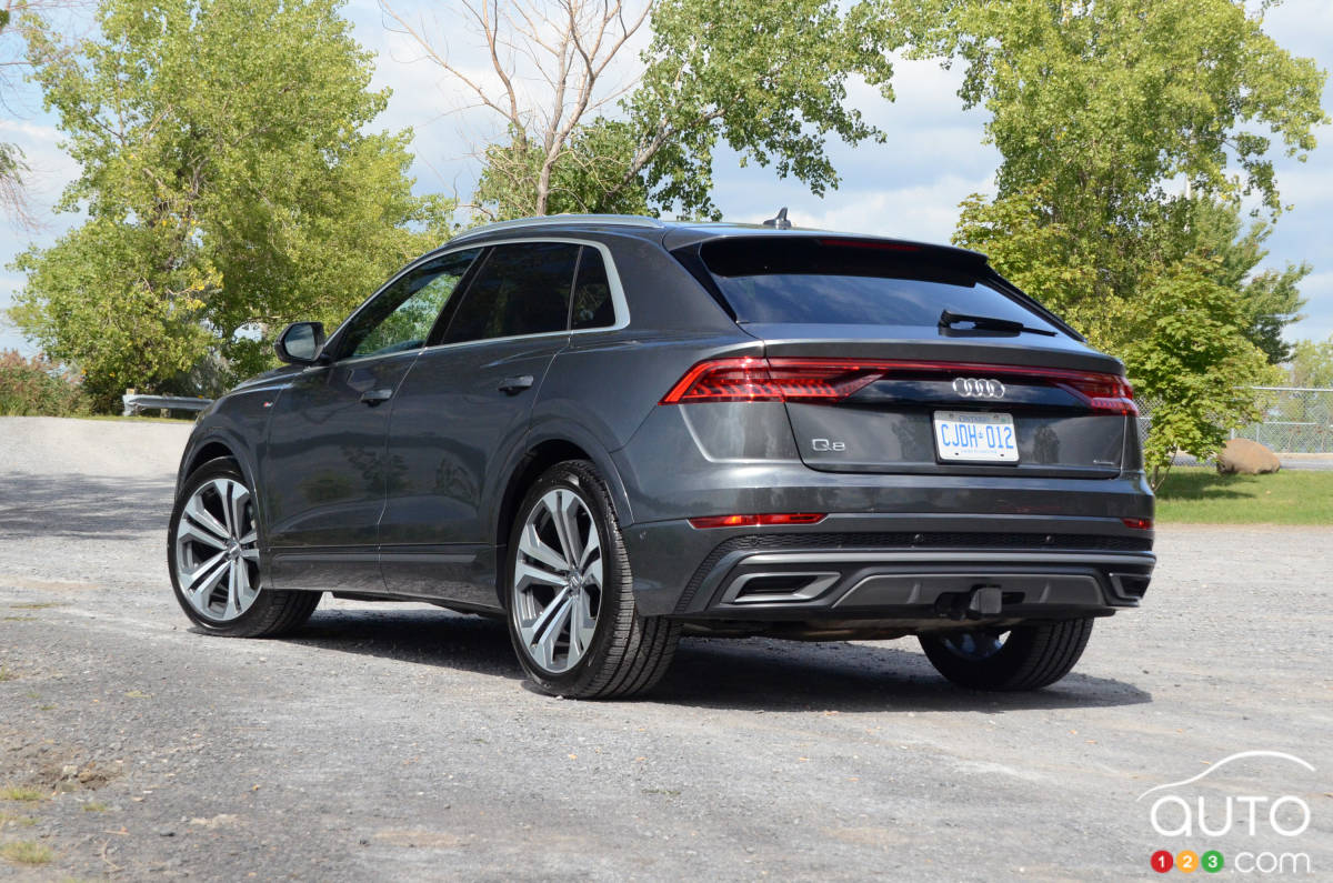 Essai de l'Audi Q8 2019 : Un VUS  la mode  98.5 Montral