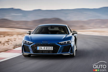 The new 2023 Audi R8