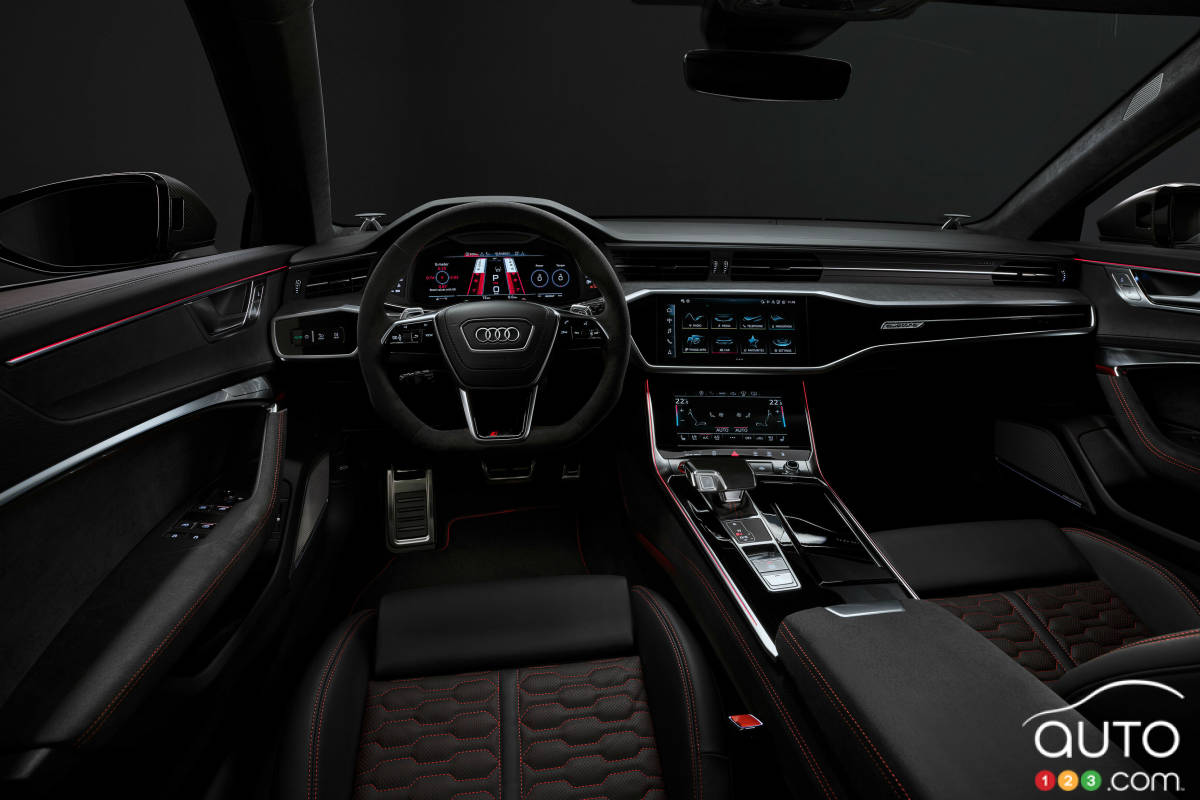 Intérieur d'Audi RS6 Performance 2024