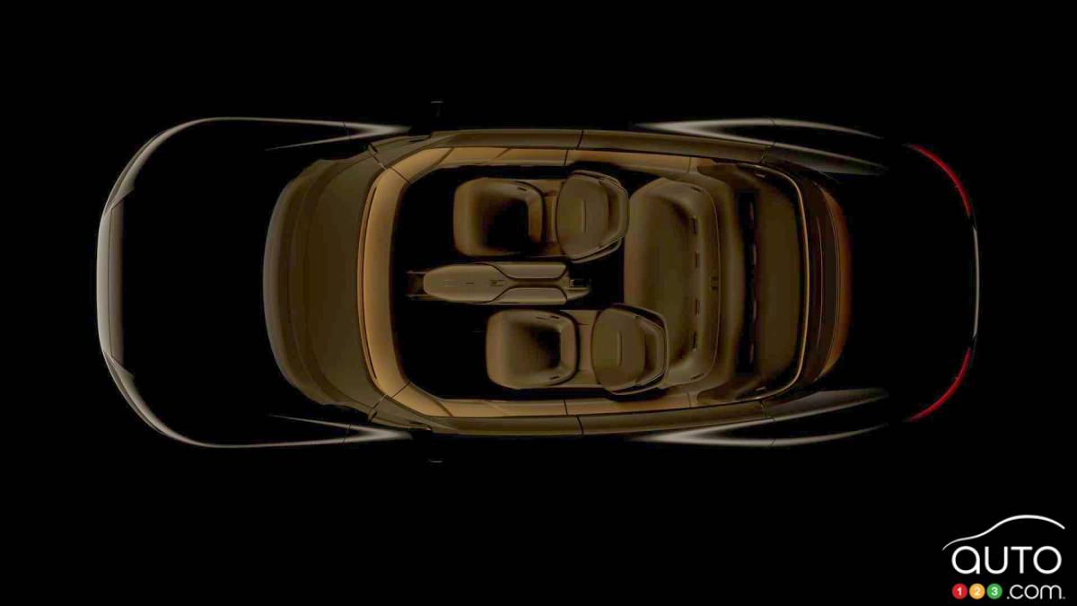 Concept Grand Sphere, de haut (sans toit)