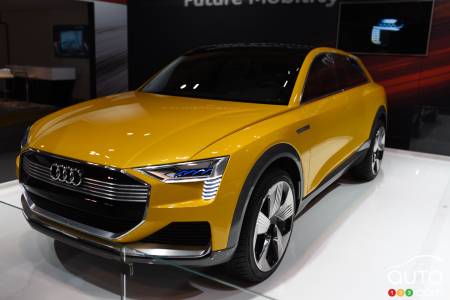 The Audi h-tron Concept