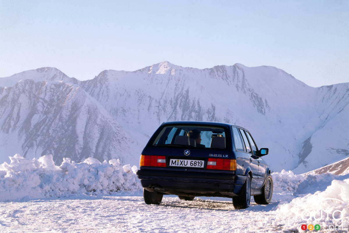 BMW Série 3 Touring, arrière