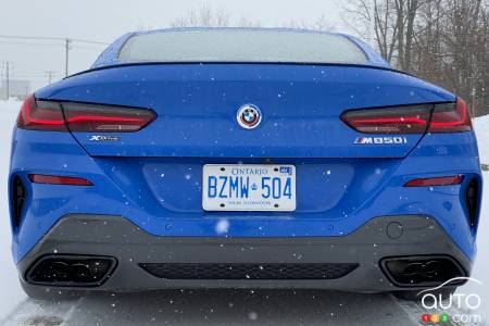 Back end of 2023 BMW M850