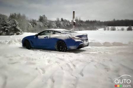 2023 BMW M850 against the elements