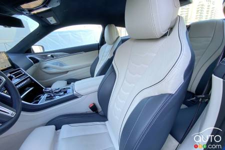 Seating of 2023 BMW M850