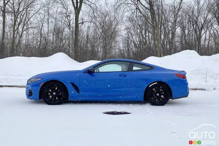 Blue 2023 BMW M850