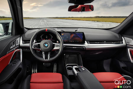 Interior of the 2024 BMW X1 M35i xDrive