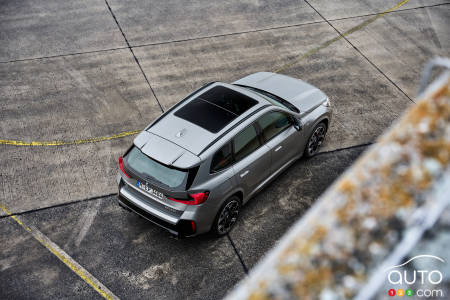 The 2024 BMW X1 M35i xDrive, from above