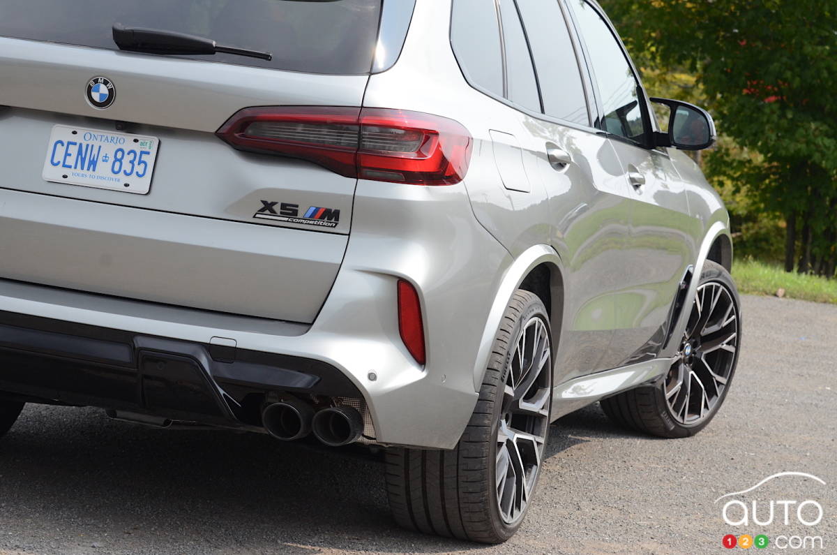 BMW X5 M 2020, arrière
