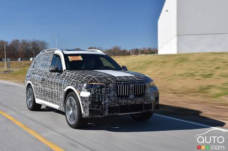 BMW X7 pre-production model