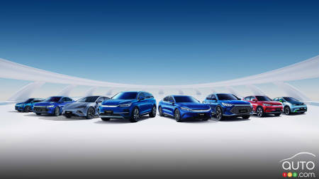 Des modèles électriques de BYD