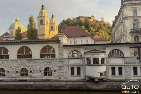 In Ljubljana, Slovenia