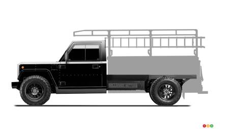 Bollinger B2CC, with ladder silhouette