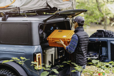 Ford Bronco Overland Concept, hayon ouvert