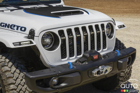 Jeep Magneto prototype, front grille