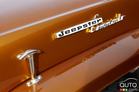 Jeepster Beach prototype, detail
