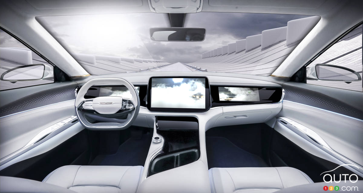 La Chrysler Airflow Concept, intérieur