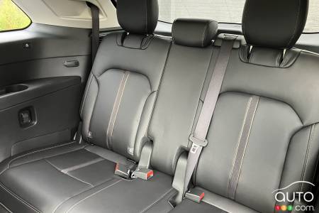 Third-row seating of 2024 Mazda CX-90 PHEV