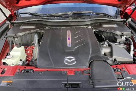 Engine of 2024 Mazda CX-90 PHEV