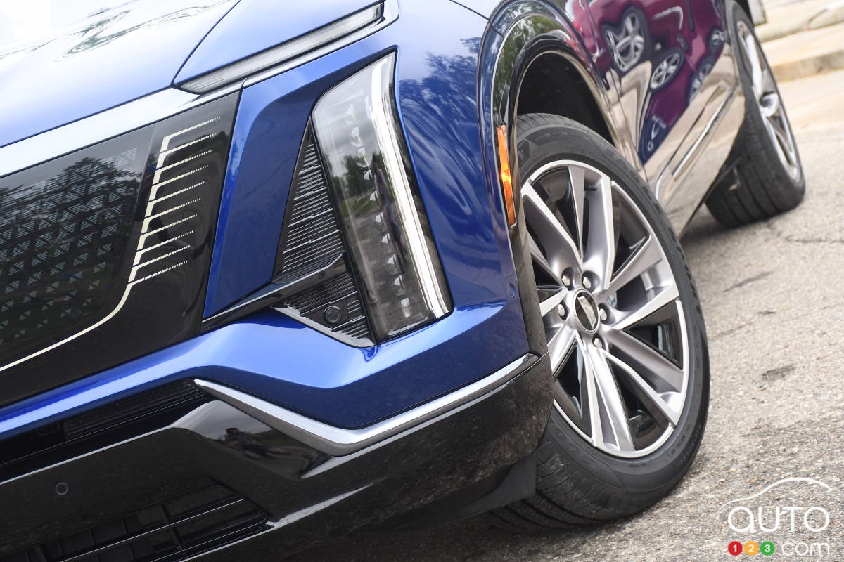 Cadillac Vistiq 2026, phare, roue