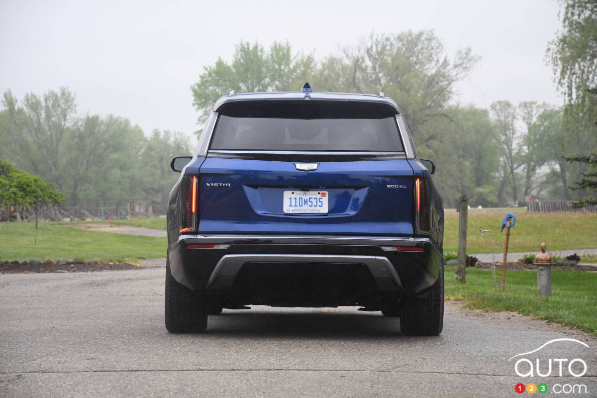 Cadillac Vistiq 2026, arrière