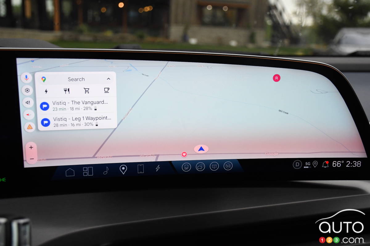 Cadillac Vistiq 2026, écran multimédia