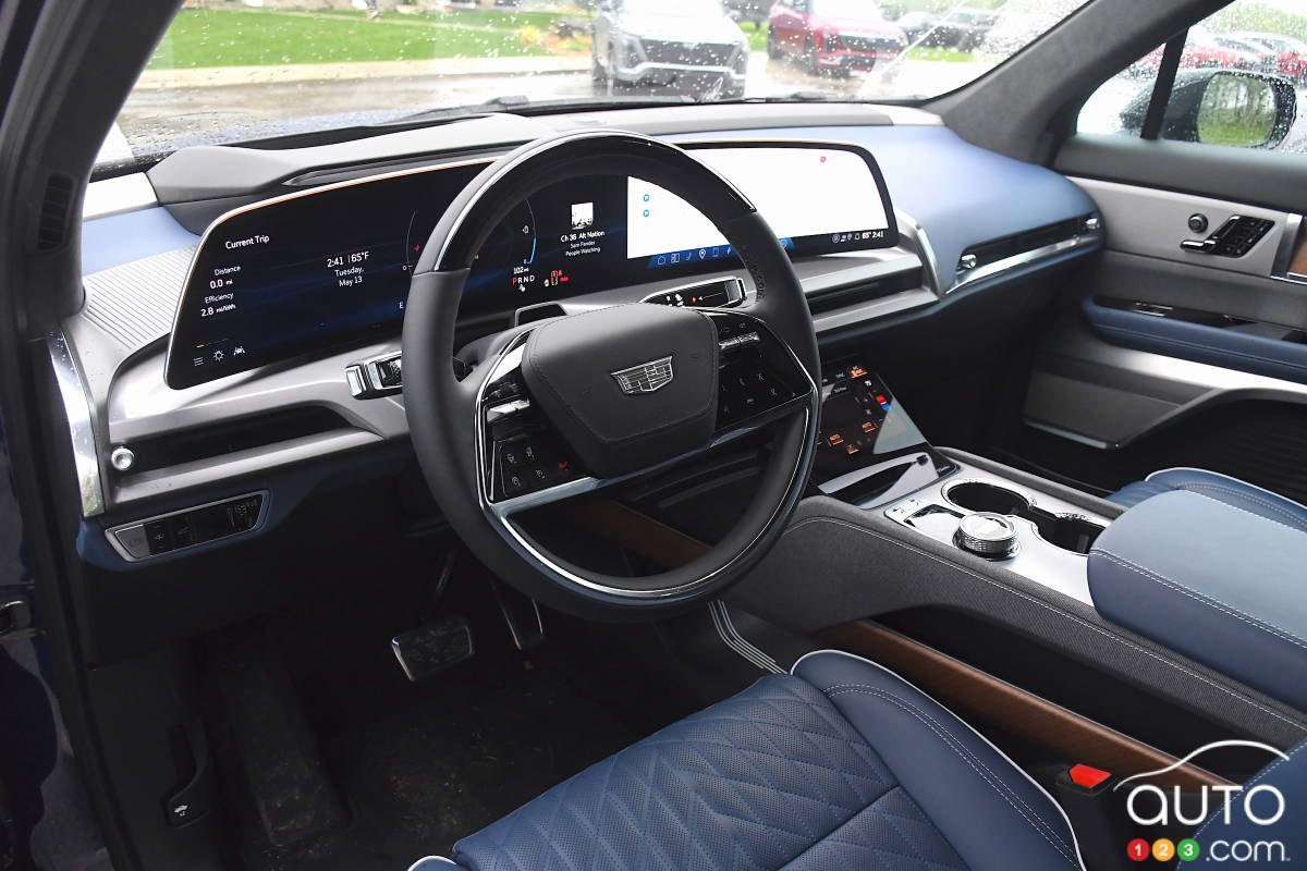 Cadillac Vistiq 2026, intérieur