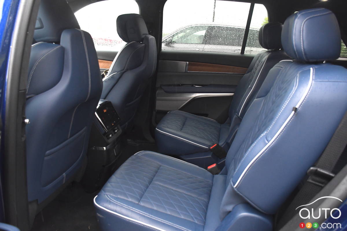 Cadillac Vistiq 2026, sièges