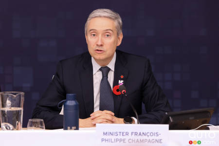 François-Philippe Champagne, ministre fédéral des Finances