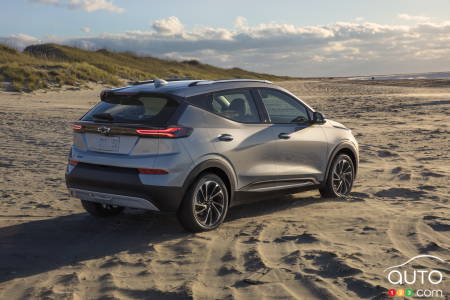 Chevrolet Bolt EUV - Three-quarters rear