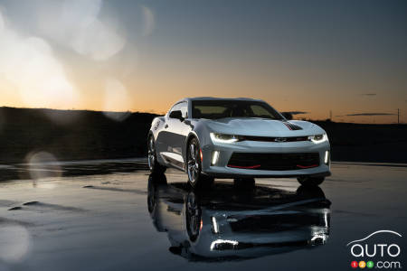 Chevy Camaro RS with Chevrolet Performance parts