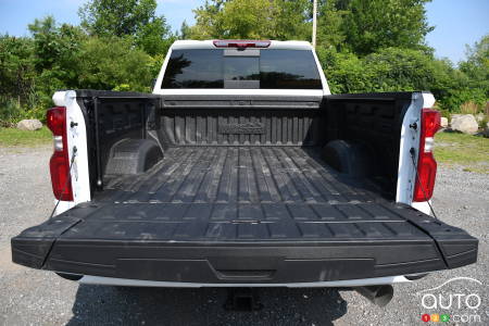 Trunk of 2024 Chevrolet Silverado HD