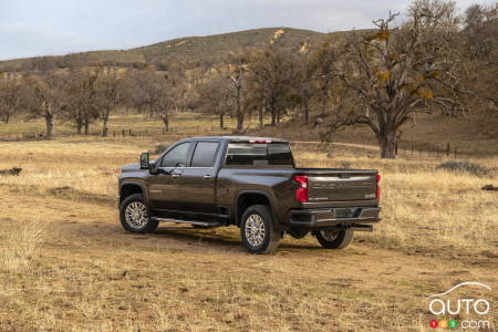 Chevrolet Silverado HD, trois quarts arrière