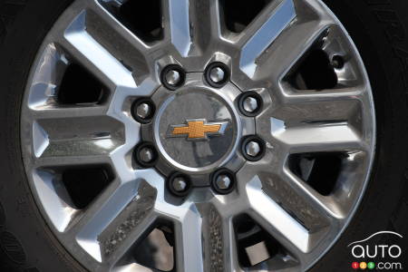 Wheel of 2024 Chevrolet Silverado HD