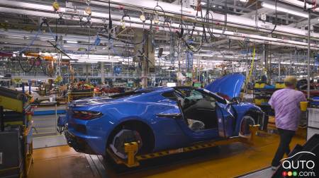 A Chevrolet Corvette on the assembly line, img 5
