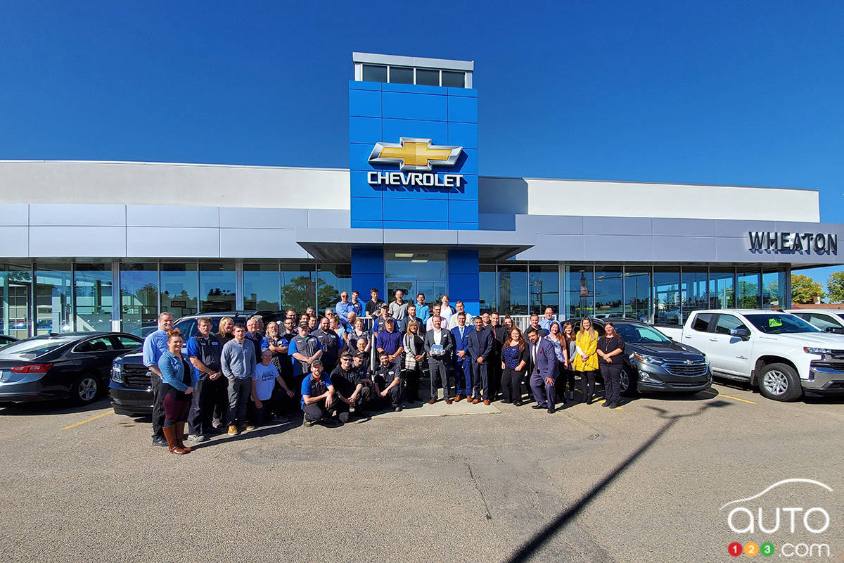 Concessionnaire Chevrolet à Red Deer, en Alberta