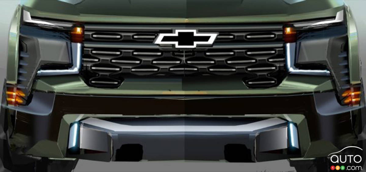Camionnette Chevrolet Concept, calandre